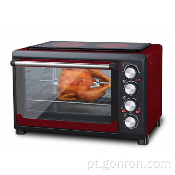 38L Forno elétrico doméstico, torradeira